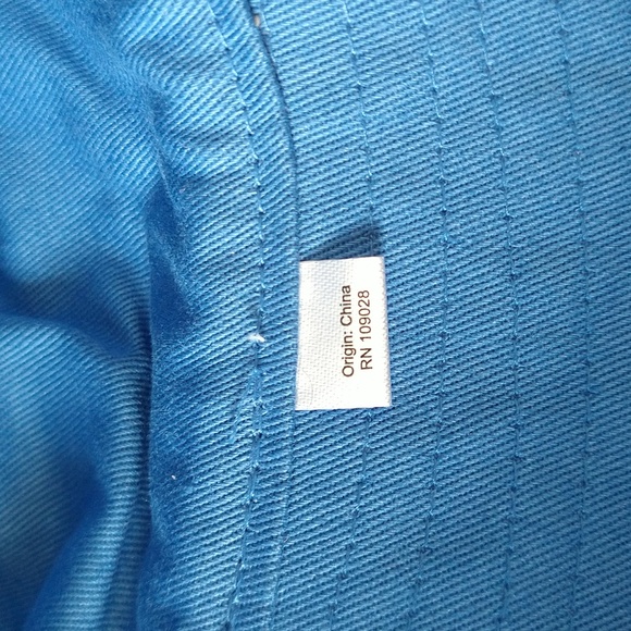 🌼 NWT 🌼 Blue Daisy Checkered Print Bucket Hat - Picture 10 of 12